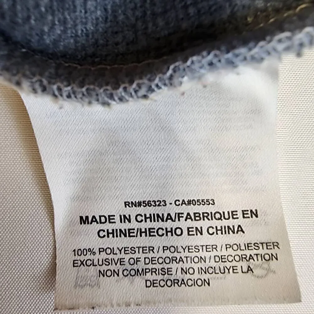 Nike Gray Dri-Fit Knit Hoodie Pullover Black Swoosh Logo Hooded Kangaroo Women's